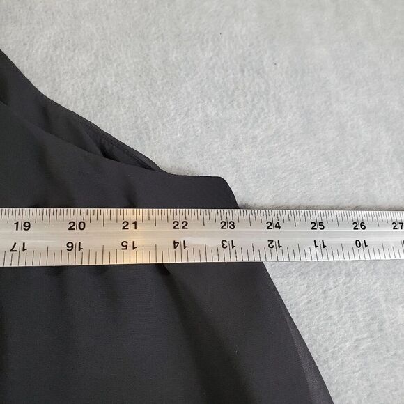 Torrid Tank Top Womens 2 Black Double Layer Cami Adjustable Straps Sleeveless - Picture 3 of 8